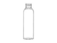8 oz Clear Bullet Plastic Bottle - 24/410 48 Piece